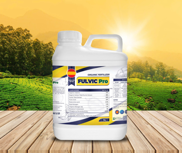 Fulvic Pro 5L - Phân bón hữu cơ hàm lượng cực cao nhập khẩu  Tây Ban Nha