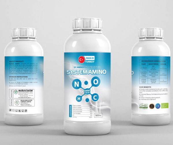 System Amino 500ml - Amino Acid hàm lượng cao nhập khẩu Thổ Nhĩ Kỳ