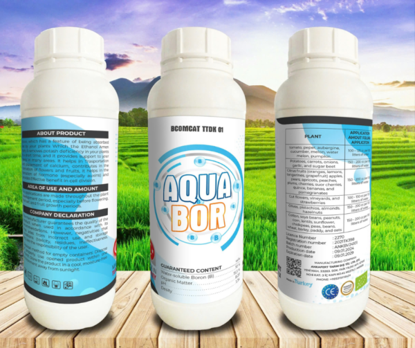 Aqua Bor 1L – Bo lỏng hàm lượng cao nhập khẩu Thổ Nhĩ Kỳ