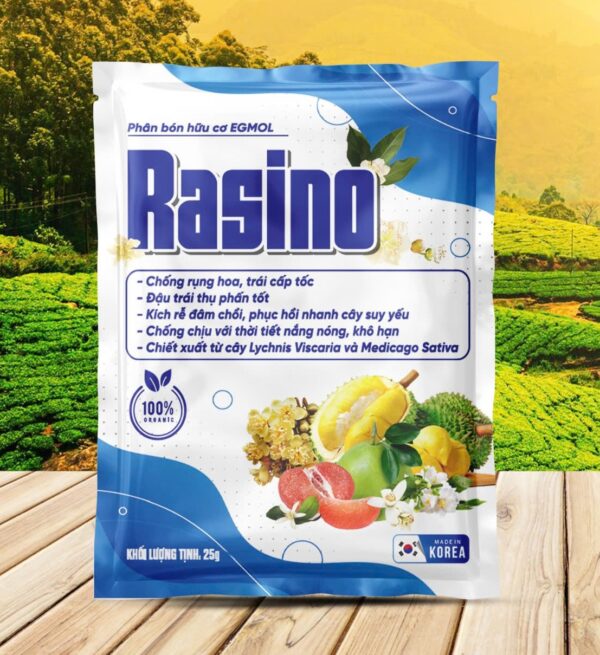 Rasino 25g - Chiết xuất từ cây Lychnis Viscaria và Medicago Sativa nhập khẩu từ Hàn Quốc